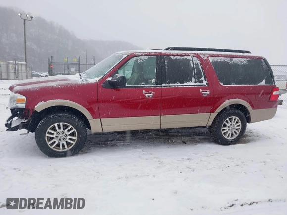 2014 Ford Expedition EL XLT with VIN 1FMJK1J5XEEF52397, listed as a IAAI auction lot 41314697 with 156,522 mi miles. Bid and sale history available at carsss.com. Image 14.