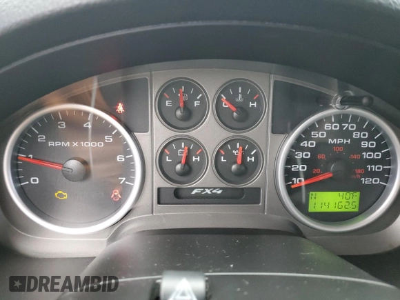 2005 Ford F-150 XLT z VIN 1FTPX04565KC60916, wystawiony jako Copart lot #89149785 z przebiegiem 114 162 mil mil oraz Czysty tytuł • Clean title. Historia ofert i sprzedaży dostępna na DreamBid. Obrazek 9.