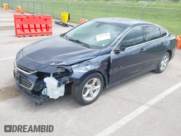 2016 Chevrolet Malibu LS z VIN 1G1ZB5ST9GF278692, wystawiony jako IAAI lot #42369208 z przebiegiem 148 195 mil mil oraz . Historia ofert i sprzedaży dostępna na DreamBid. Obrazek 2.