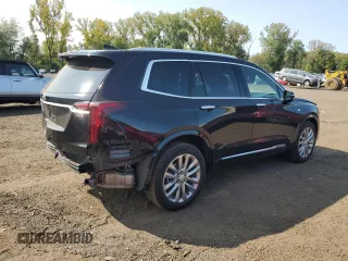 2023 Cadillac XT6 AWD Premium Luxury with VIN 1GYKPDRS6PZ185431, listed as a Copart auction lot 70475734 with 11,276 mi miles and Salvage Title. Bid and sale history available at carsss.com. Image 3.