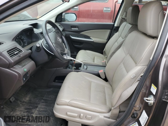 2014 Honda CR-V EX-L with VIN 2HKRM3H76EH562834, listed as a Copart auction lot 44588415 with 140,852 mi miles and Salvage Title. Bid and sale history available at DreamBid. Image 7.