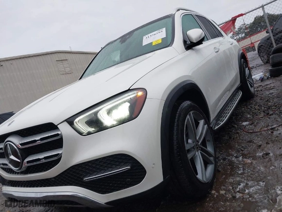 2022 Mercedes-Benz GLE with VIN 4JGFB4JB6NA701506, listed as a IAAI auction lot 41356595 with NaN miles. Bid and sale history available at carsss.com. Image 17.