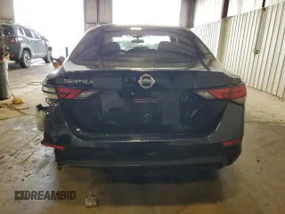2022 Nissan Sentra S with VIN 3N1AB8BV9NY253744, listed as a Copart auction lot 51846025 with 40,243 mi miles and Salvage Title. Bid and sale history available at carsss.com. Image 6.