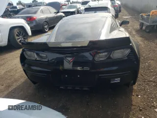 2017 Chevrolet Corvette Z06 3LZ with VIN 1G1YU2D63H5603064, listed as a Copart auction lot 75152693 with 44,348 mi miles. Bid and sale history available at carsss.com. Image 6.