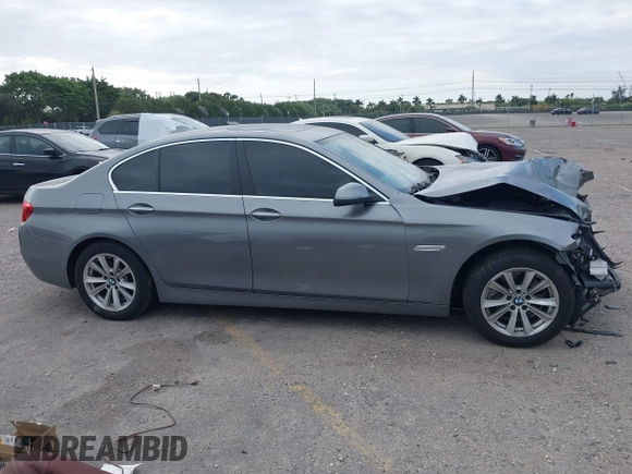 2015 BMW 5 Series 528i with VIN WBA5A5C52FD514549, listed as a IAAI auction lot 41812177 with 107,819 mi miles. Bid and sale history available at carsss.com. Image 13.