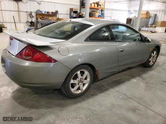 1999 Mercury Cougar with VIN 1ZWHT61L1X5676355, listed as a Copart auction lot 53506985 with 116,571 mi miles and Clean Title. Bid and sale history available at carsss.com. Image 3.