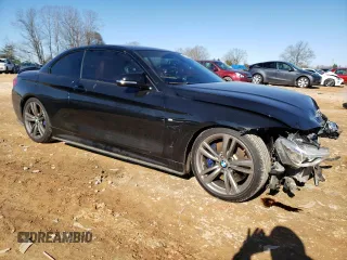2016 BMW 4 Series 435i with VIN WBA3T3C55G5A41525, listed as a Copart auction lot 85634234 with 107,004 mi miles and Salvage title. Bid and sale history available at DreamBid. Image 4.