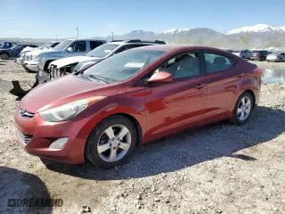 2013 Hyundai Elantra GLS PZEV with VIN 5NPDH4AEXDH174114, listed as a Copart auction lot 53123815 with 197,236 mi miles and Clean Title. Bid and sale history available at carsss.com. Image 1.