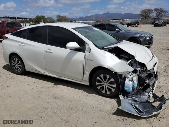 2020 Toyota Prius L Eco with VIN JTDKARFU3L3122858, listed as a Copart auction lot 51014035 with 99,110 mi miles and Salvage Title. Bid and sale history available at carsss.com. Image 4.