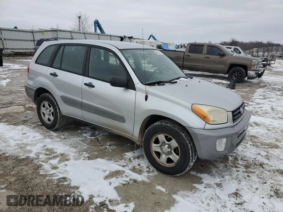 2003 Toyota RAV4 with VIN JTEGH20V230117836, listed as a Copart auction lot 45904105 with 151,243 mi miles and Salvage Title. Bid and sale history available at DreamBid. Image 4.