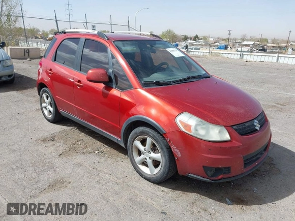 2008 Suzuki SX4 with VIN JS2YB417885101470, listed as a IAAI auction lot 41800733 with 240,077 mi miles. Bid and sale history available at carsss.com. Image 1.