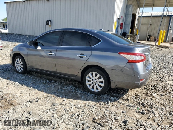 2015 Nissan Sentra SV with VIN 3N1AB7AP8FL695877, listed as a Copart auction lot 50510105 with 143,883 mi miles and Salvage Title. Bid and sale history available at carsss.com. Image 2.