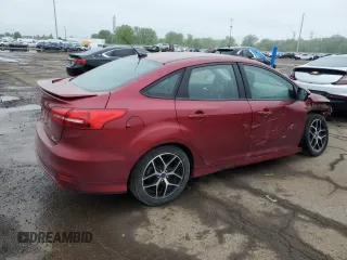 2016 Ford Focus SE with VIN 1FADP3F29GL371860, listed as a Copart auction lot 57687795 with 77,269 mi miles and Clean title. Bid and sale history available at DreamBid. Image 3.
