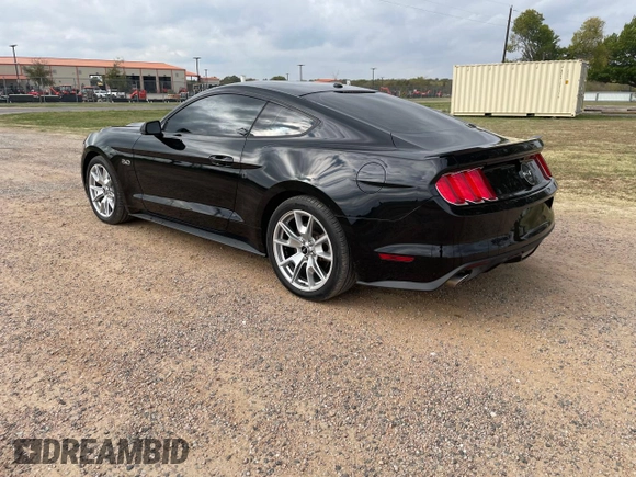 2015 Ford Mustang GT with VIN 1FA6P8CF0F5413364, listed as a Copart auction lot 78628784 with 76,831 mi miles and Clean Title. Bid and sale history available at DreamBid. Image 3.