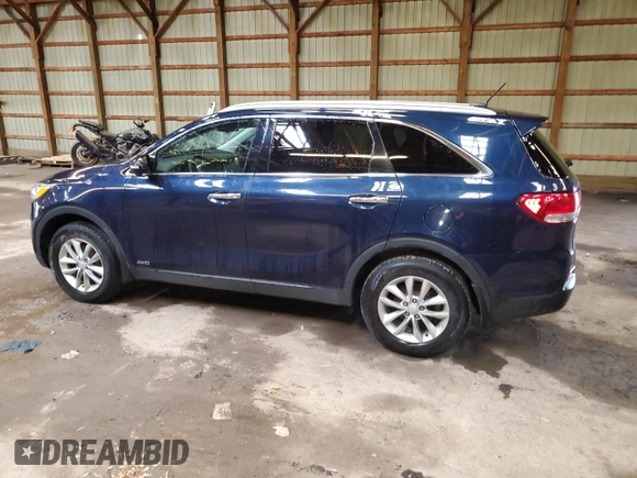 2017 Kia Sorento LX with VIN 5XYPGDA35HG332242, listed as a Copart auction lot 58663735 with 162,565 mi miles and Clean title. Bid and sale history available at DreamBid. Image 2.