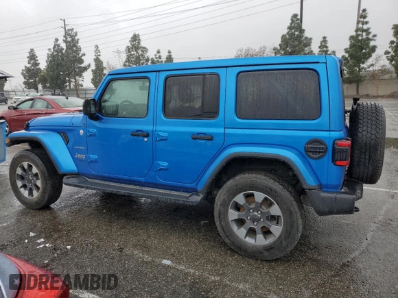 2021 Jeep Wrangler Unlimited Sahara Altitude z VIN 1C4HJXEG7MW728612, wystawiony jako Copart lot #45001535 z przebiegiem 24 027 mil mil oraz Szkoda całkowita • Salvage title. Historia ofert i sprzedaży dostępna na DreamBid. Obrazek 2.