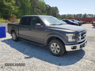 2017 Ford F-150 XL with VIN 1FTEW1C83HKC85191, listed as a Copart auction lot 53687415 with 140,407 mi miles and Salvage Title. Bid and sale history available at carsss.com. Image 4.