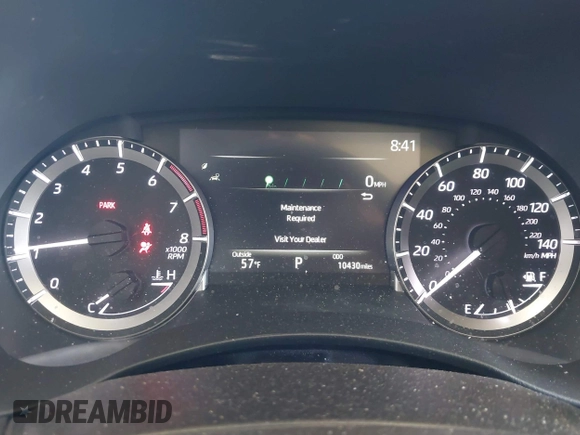 2023 Toyota Highlander L with VIN 5TDKDRAH3PS526958, listed as a IAAI auction lot 42397325 with 10,430 mi miles and . Bid and sale history available at DreamBid. Image 7.