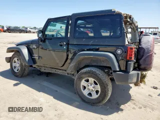 2017 Jeep Wrangler Sport with VIN 1C4AJWAG6HL506829, listed as a Copart auction lot 57708855 with 132,086 mi miles and Salvage title. Bid and sale history available at DreamBid. Image 2.