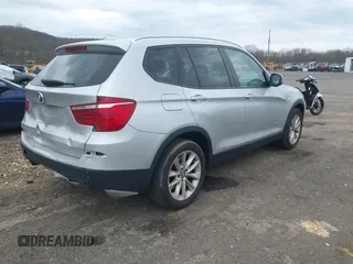 2013 BMW X3 xDrive28i with VIN 5UXWX9C54D0D06319, listed as a IAAI auction lot 42030197 with 79,940 mi miles. Bid and sale history available at carsss.com. Image 4.