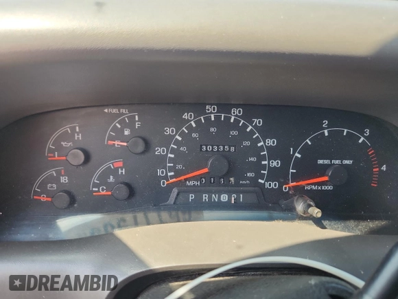1999 Ford F-250 XL with VIN 1FTNX21FXXEC41173, listed as a Copart auction lot 65117905 with 303,358 mi miles and Clean title. Bid and sale history available at DreamBid. Image 9.