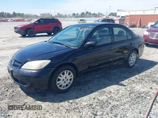 2004 Honda Civic LX with VIN 2HGES16554H505432, listed as a IAAI auction lot 41896813 with 152,685 mi miles. Bid and sale history available at carsss.com. Image 2.