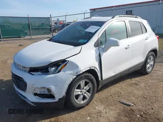 2018 Chevrolet Trax LT with VIN 3GNCJLSB0JL327617, listed as a IAAI auction lot 41801919 with 87,777 mi miles and . Bid and sale history available at carsss.com. Image 17.