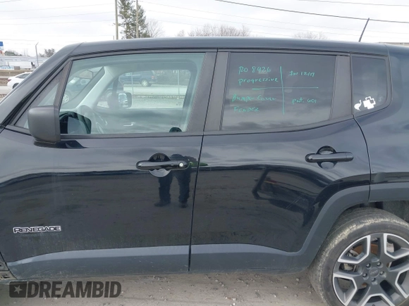 2020 Jeep Renegade Sport z VIN ZACNJBAB7LPL77290, wystawiony jako IAAI lot #41526270 z przebiegiem 52 327 mil mil oraz . Historia ofert i sprzedaży dostępna na DreamBid. Obrazek 15.
