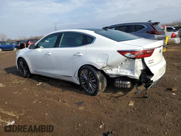 2019 Kia Cadenza Technology with VIN KNALC4J16K5159529, listed as a Copart auction lot 85500204 with 49,516 mi miles and Salvage Title. Bid and sale history available at carsss.com. Image 2.
