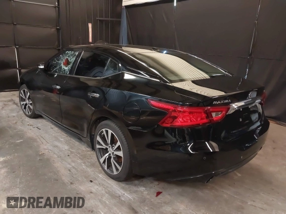 2017 Nissan Maxima SR with VIN 1N4AA6AP9HC366183, listed as a IAAI auction lot 39882700 with 94,132 mi miles and . Bid and sale history available at DreamBid. Image 3.