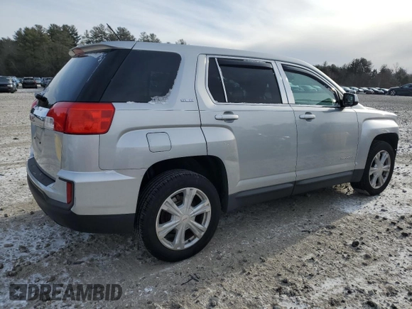 2017 GMC Terrain SLE with VIN 2GKALMEK8H6279332, listed as a Copart auction lot 85909124 with 48,423 mi miles and Salvage Title. Bid and sale history available at carsss.com. Image 3.
