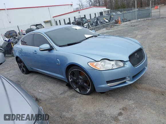 2009 Jaguar XF with VIN SAJWA07C091R41920, listed as a IAAI auction lot 41584844 with Not Provided miles and . Bid and sale history available at DreamBid. Image 1.
