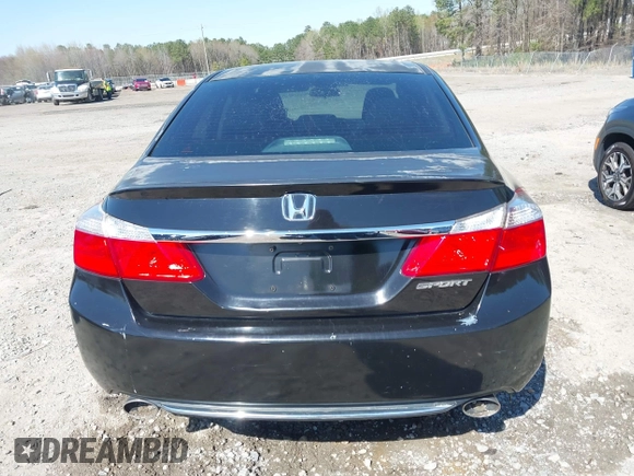 2014 Honda Accord Sport with VIN 1HGCR2F59EA181474, listed as a IAAI auction lot 41872579 with 124,252 mi miles and . Bid and sale history available at carsss.com. Image 17.