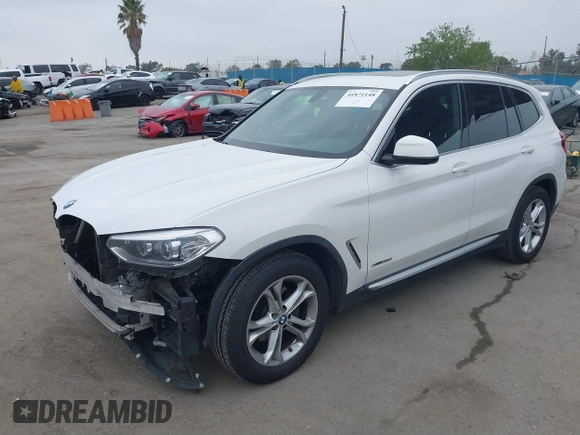 2018 BMW X3 xDrive30i with VIN 5UXTR9C51JLC77269, listed as a IAAI auction lot 41871148 with 85,491 mi miles. Bid and sale history available at carsss.com. Image 2.