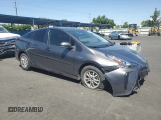 2022 Toyota Prius L Eco z VIN JTDKAMFU6N3167881, wystawiony jako Copart lot #57356655 z przebiegiem 25 579 mil mil oraz Szkoda całkowita • Salvage title. Historia ofert i sprzedaży dostępna na DreamBid. Obrazek 4.