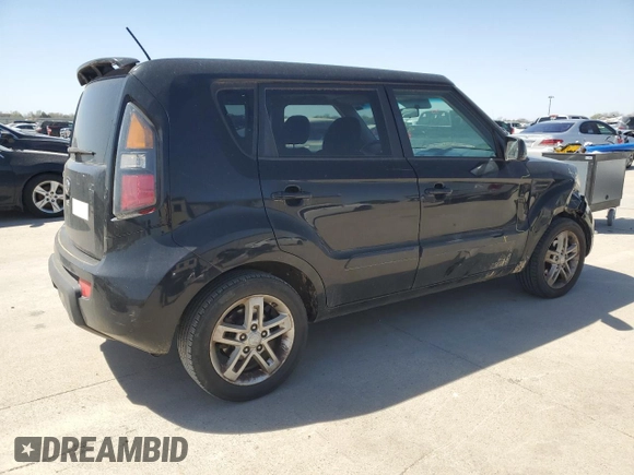 2011 Kia Soul + with VIN KNDJT2A22B7216109, listed as a Copart auction lot 48726895 with 277,440 mi miles and Salvage Title. Bid and sale history available at DreamBid. Image 3.