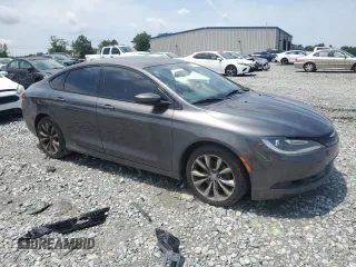 2015 Chrysler 200 S with VIN 1C3CCCBB1FN655126, listed as a Copart auction lot 57290915 with 148,355 mi miles and Salvage title. Bid and sale history available at DreamBid. Image 4.