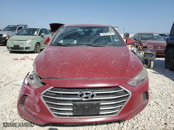 2017 Hyundai Elantra SE with VIN 5NPD74LF4HH208885, listed as a Copart auction lot 48467795 with 155,389 mi miles and Clean Title. Bid and sale history available at carsss.com. Image 5.