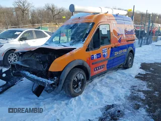 2013 Ford Transit Connect XL with VIN NM0LS6AN2DT155820, listed as a IAAI auction lot 41585486 with 217,405 mi miles and . Bid and sale history available at DreamBid. Image 2.