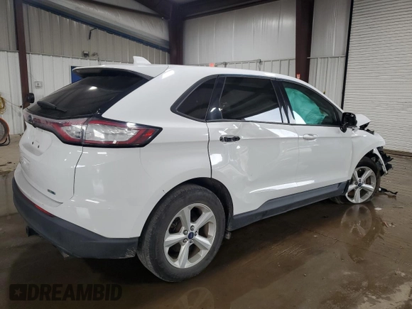 2016 Ford Edge SE with VIN 2FMPK4G93GBB87503, listed as a Copart auction lot 64146735 with Not provided miles and Salvage title. Bid and sale history available at DreamBid. Image 3.