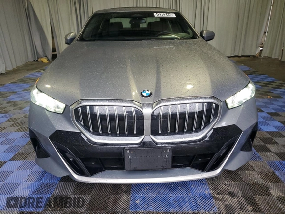 2024 BMW 5 Series 530i with VIN WBA43FJ0XRCS74003, listed as a Copart auction lot 43703145 with 7,942 mi miles and Clean Title. Bid and sale history available at carsss.com. Image 5.