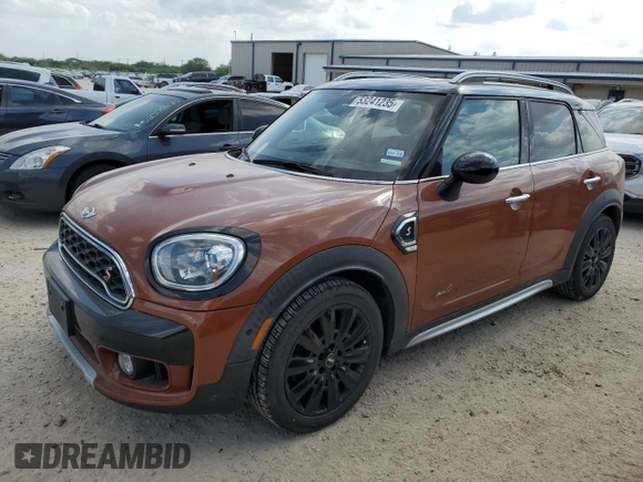 2018 MINI Countryman Cooper S with VIN WMZYT5C36J3D82888, listed as a Copart auction lot 53241235 with 75,892 mi miles and Salvage Title. Bid and sale history available at carsss.com. Image 1.