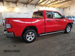 2023 Ram 1500 Big Horn with VIN 1C6RRFBG7PN634100, listed as a Copart auction lot 82856194 with 36,478 mi miles and Salvage Title. Bid and sale history available at carsss.com. Image 3.