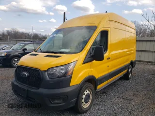 2021 Ford Transit Cargo with VIN 1FTBR1X8XMKA08424, listed as a Copart auction lot 51269995 with 73,918 mi miles and Salvage Title. Bid and sale history available at DreamBid. Image 1.