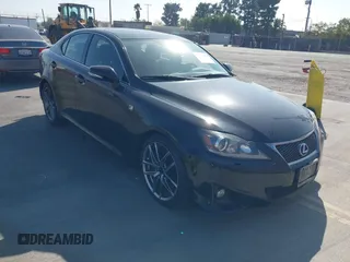 2012 Lexus IS 350 with VIN JTHBE5C28C5031149, listed as a IAAI auction lot 41627059 with 70,496 mi miles and . Bid and sale history available at DreamBid. Image 1.