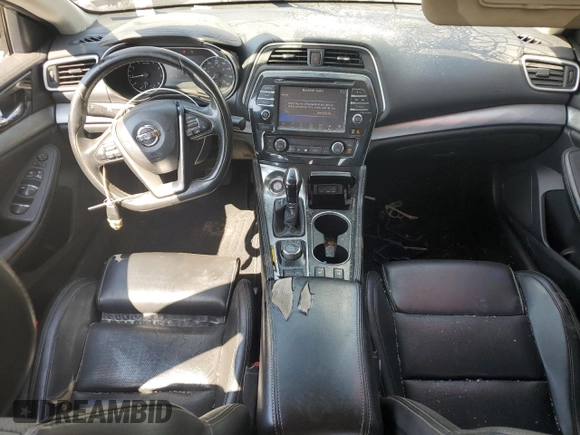2017 Nissan Maxima SV with VIN 1N4AA6AP4HC418058, listed as a Copart auction lot 60500965 with 154,308 mi miles and Salvage title. Bid and sale history available at DreamBid. Image 8.