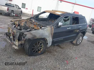 2014 Jeep Grand Cherokee Limited with VIN 1C4RJEBM1EC574629, listed as a IAAI auction lot 41696495 with 1 mi miles. Bid and sale history available at carsss.com. Image 2.