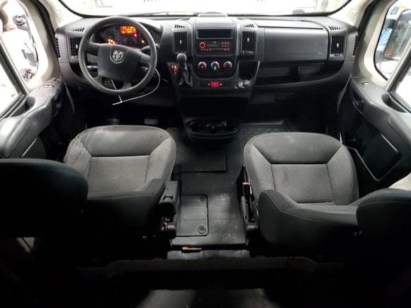 2014 Ram ProMaster Cargo with VIN 3C6TRVCG3EE101595, listed as a Copart auction lot 43605045 with 342,319 mi miles and Salvage Title. Bid and sale history available at carsss.com. Image 8.