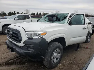 2023 Toyota Tacoma SR z VIN 3TYRX5GN6PT079381, wystawiony jako Copart lot #81633904 z przebiegiem 20 315 mil mil oraz Szkoda całkowita • Salvage title. Historia ofert i sprzedaży dostępna na DreamBid. Obrazek 1.