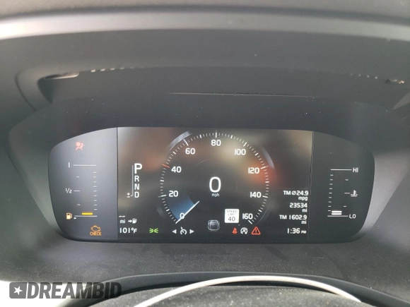 2019 Volvo S60 Momentum with VIN 7JRA22TK2KG001461, listed as a Copart auction lot 42370613 with 23,534 mi miles. Bid and sale history available at carsss.com. Image 9.
